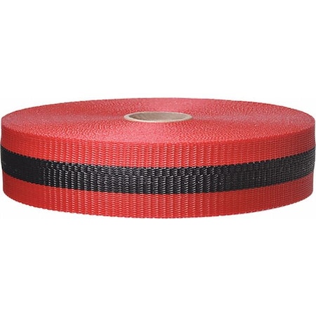 Barricade Tape, Black/Red, 200 ft L, 2 in MPN:BW2RBK200-200