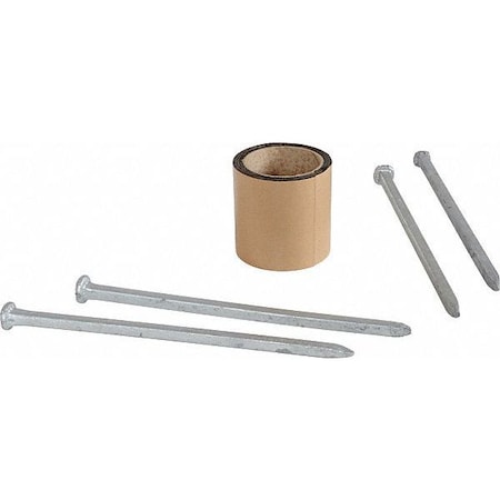 Asphalt Mounting Kit, Steel, 12-1/2