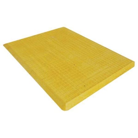 Trench Cover Fiberglass Yellow, 47.2 in W x 63 in L, 1.18 in Thick MPN:CSP-TC35-Y