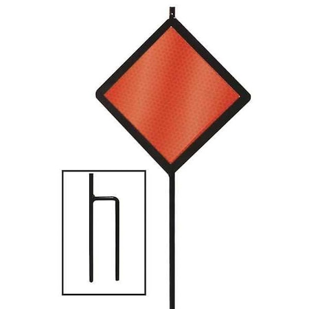 Reflective Driveway Marker, Fiberglass, 5
