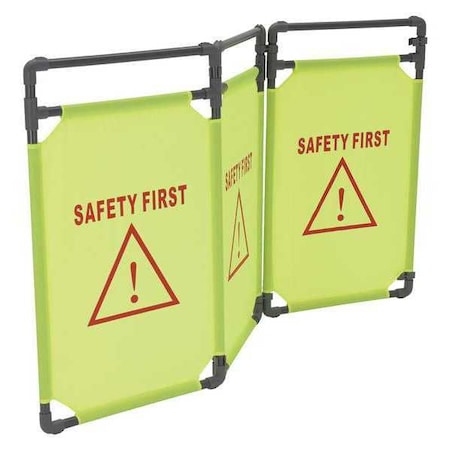 Folding Fabric Barrier, 38