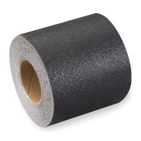 Anti-Slip Tape Aluminum oxide 60 Grit Size, Black, 6