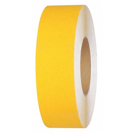 Anti-Slip Tape Aluminum oxide 60 Grit Size, Yellow, 2