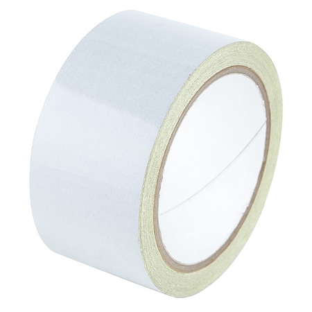 Reflective Safety Tape Vinyl White, 2