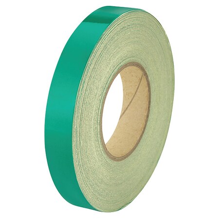 Reflective Safety Tape Vinyl Green, 1