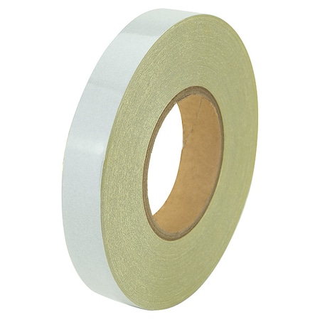 Reflective Safety Tape Vinyl White, 1