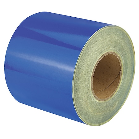 Reflective Safety Tape Vinyl Blue, 6