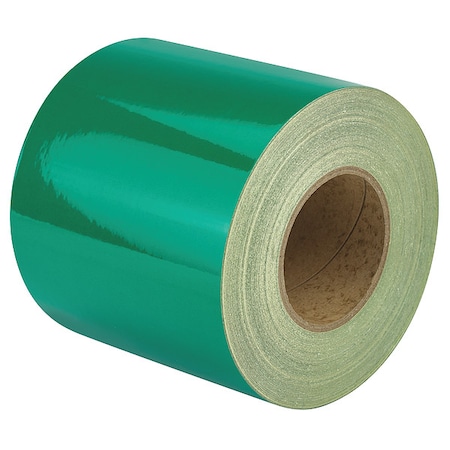 Reflective Safety Tape Vinyl Green, 6