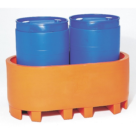 Two Drum Spill Container, Orange MPN:SP-255 ORANGE