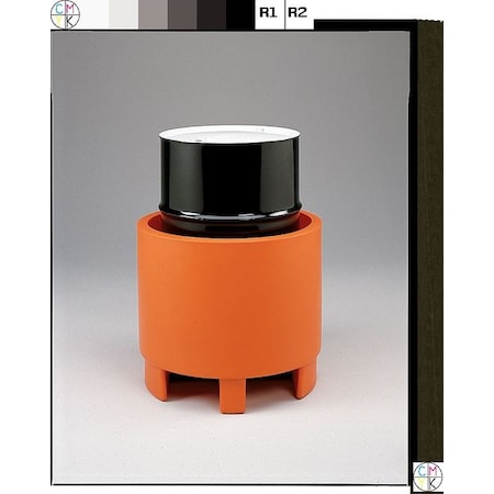Secondary Spll Cont, 1 Drum Hi Den, 62 gal MPN:SP55 BLACK