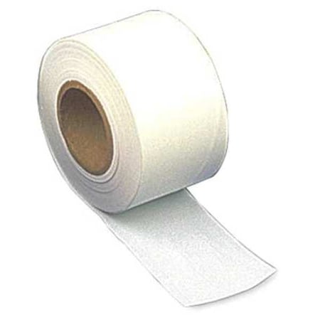 Flagging Tape, No Legend, White, 2 in Wide x 300 ft Length, Vinyl, 2.5 mil MPN:TF2W300-200