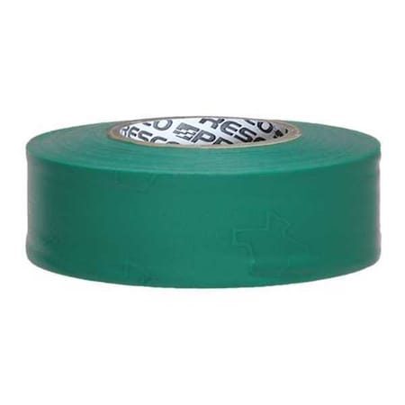 Flagging Tape, No Legend, Green, 1 3/16 in Wide x 300 ft Length, Vinyl, 2 mil MPN:TXG-200