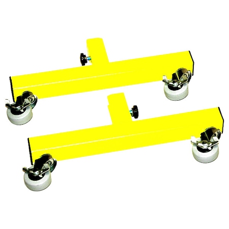Caster Feet, Fluorescent Yellow Green 1 PR MPN:VG-6030