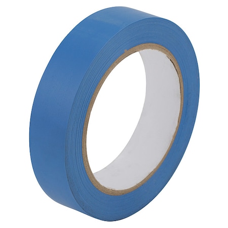 Aisle Marking Tape Vinyl Plastic Light Blue, 1 in W x 36 yd. L, 5 mil Thick MPN:VM102LB