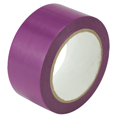 Aisle Marking Tape Vinyl Plastic Purple, 2