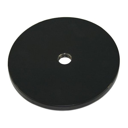 Weighted Base, Iron, 1/4 in Height, 3 3/4 in Length, 0.7 lb, Black MPN:WB.3