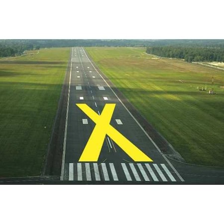 Runway Closure Marker, Polyethylene, 720