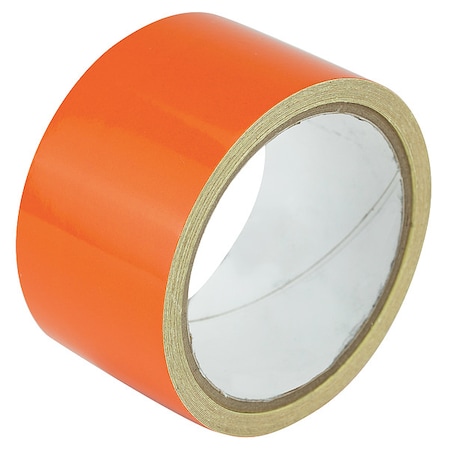 Floor Marking Tape vinyl 2 in W x 5.5 mil Thick MPN:ZRF2X5OR