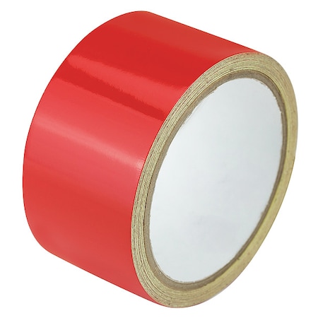 Floor Marking Tape vinyl 2 in W x 5.5 mil Thick MPN:ZRF2X5RD