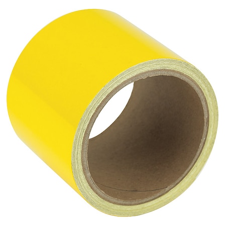 Floor Marking Tape vinyl 3 in W x 5.5 mil Thick MPN:ZRF3X5YL