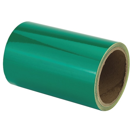 Floor Marking Tape vinyl 6 in W x 5.5 mil Thick MPN:ZRF6X5GN