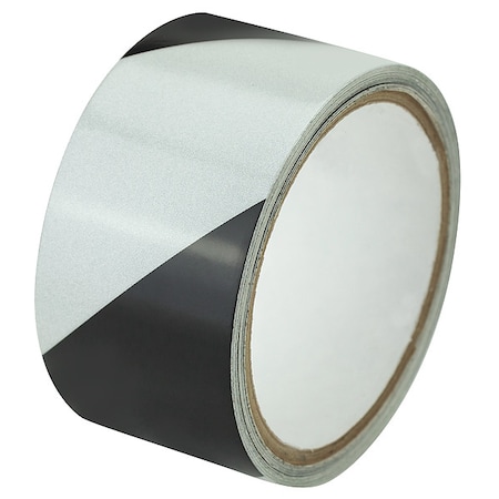 Floor Marking Tape vinyl 2 in W x 5.5 mil Thick MPN:ZRS2X5BW