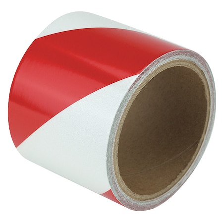 Floor Marking Tape vinyl 3 in W x 5.5 mil Thick MPN:ZRS3X5RW