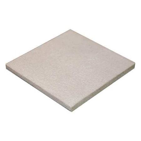 Felt, 24S2, 3/8 In Thick, 12 x 12 In MPN:2DAF2