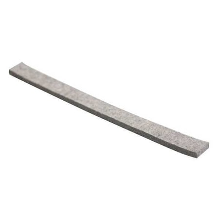 Felt Strip, F7, 1/4 In T, 1/4 x 60 In MPN:2FHJ7