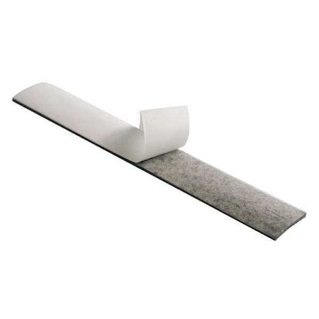 Felt Strip, F7, 3/8 In T, 1/4 x 60 In MPN:2FJF5