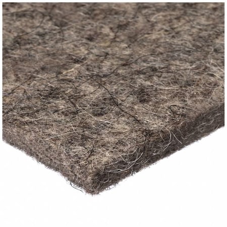 Industrial Wool Felt Sheets, 3/8