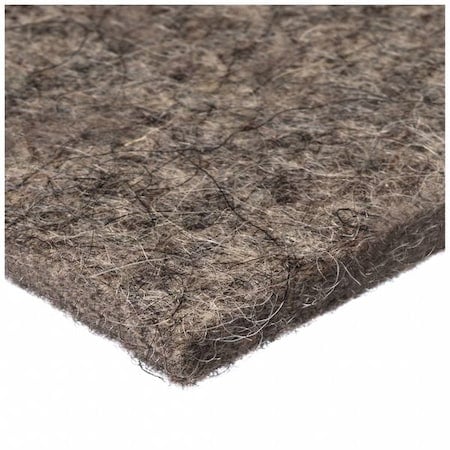 Wool Felt Sheet, 1/2 in, F3, 36 in MPN:BULK-FS-F3-12