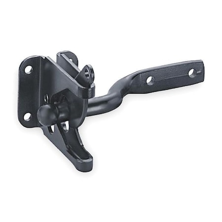 Self-Latching Gate Latch, 2-3/8 In. W, Blk MPN:1RBY4