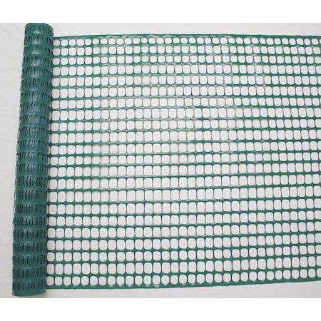 Snow Fence, 4ft. H, 50 ft. L, Green MPN:33L956