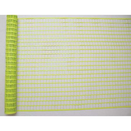 Safety Fence, 4 ft. H, 100 ft. L, Y/G MPN:33L959