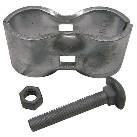 Panel Clamp, Steel, 1-3/8 In Dia. MPN:4LVH5