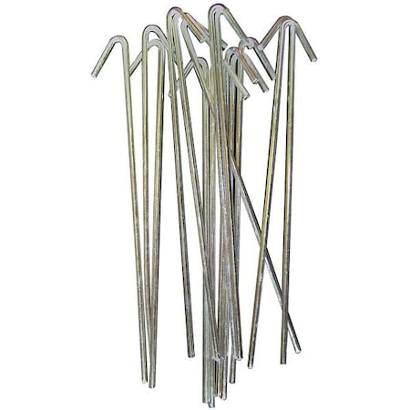 Chain Link Ties, Aluminum, 8-1/4 InH, PK100 MPN:4LVH6