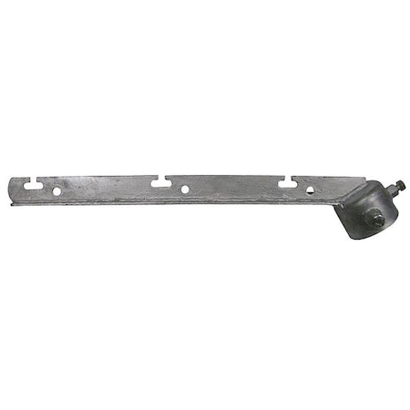 Barbed Wire ArmCorner, Steel, 2-3/8 In Dia MPN:4LVH7