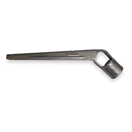Barbed Wire Line Arm, Galv Steel, 1-5/8 In MPN:4LVH8