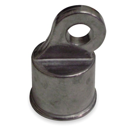Rail End Cup, Aluminum, 1-3/8 In Dia. MPN:4LVJ4