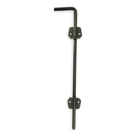 Cane Bolt, 1/2 In. W, Black MPN:4PB59