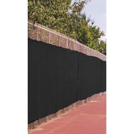 Fence Screen, 50 ft. L, 6 ft. H, Black MPN:MTP-95-04-0650
