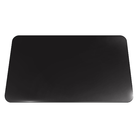 Desk Protector, 36 in L, Black MPN:120758