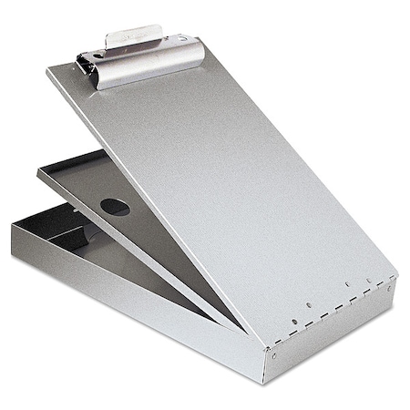 Aluminum Clipboard, 8.5x12 in., Silver MPN:21017