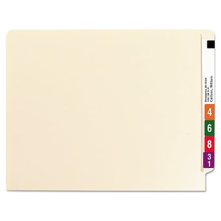 File Folder End Tab, Manila, PK100 MPN:24110