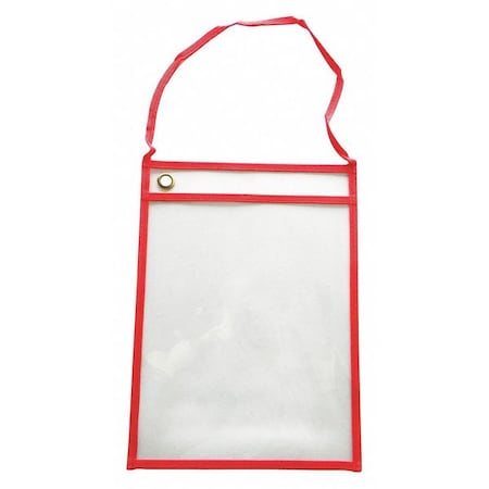 Shop Ticket Holder, Red, 14 1/8
