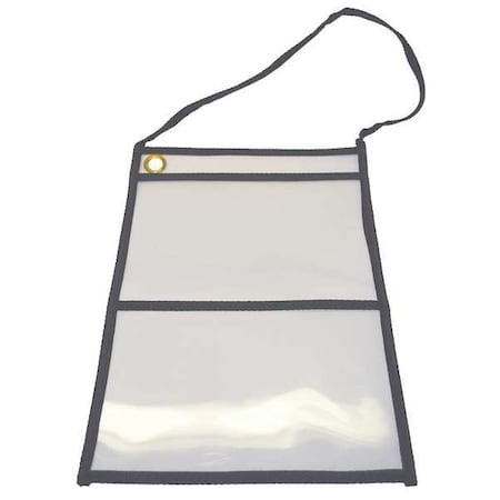 Shop Ticket Holder, Clear, 14 1/8