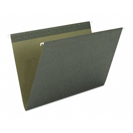 Hanging File Folder, Green, PK25 MPN:64010
