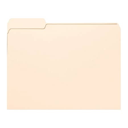Manila File Folder, Letter, 1/3Cut, PK100 MPN:NAT00836