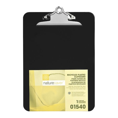 Plastic Clipboard, Black MPN:NAT01540